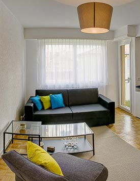 Furnished 1 BR Flat in Nyon